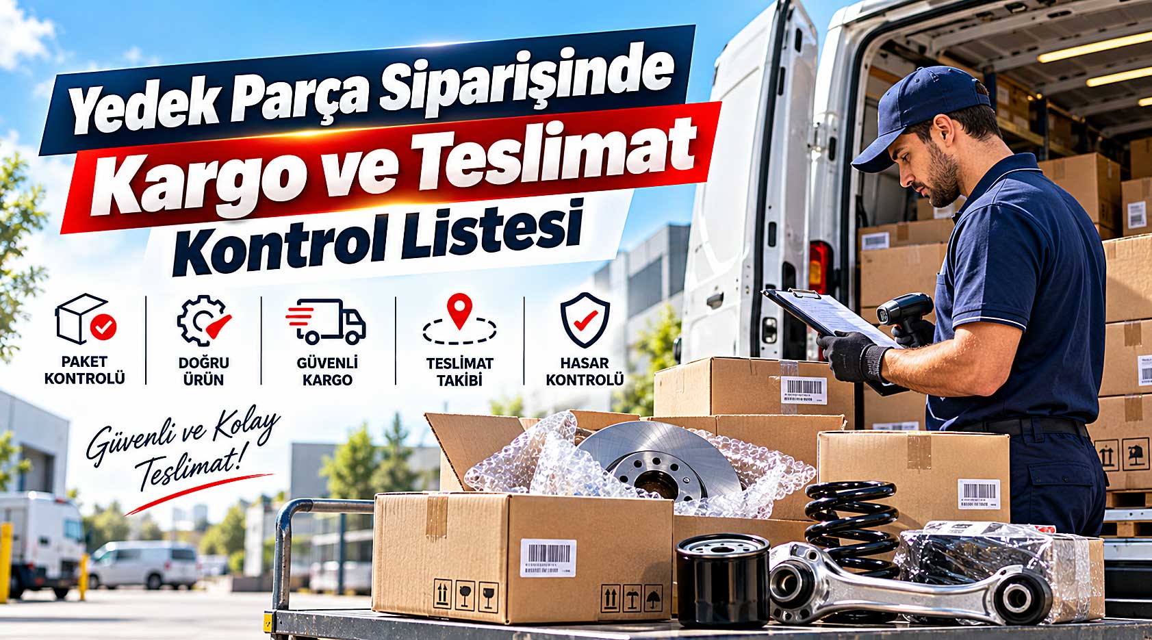 Yedek Parça Siparişinde Kargo ve Teslimat Kontrol Listesi
